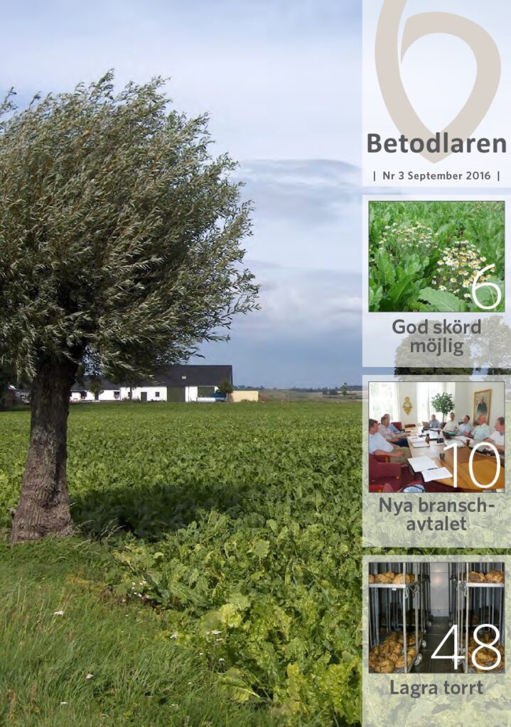 Betodlaren 2016:3, framsidan