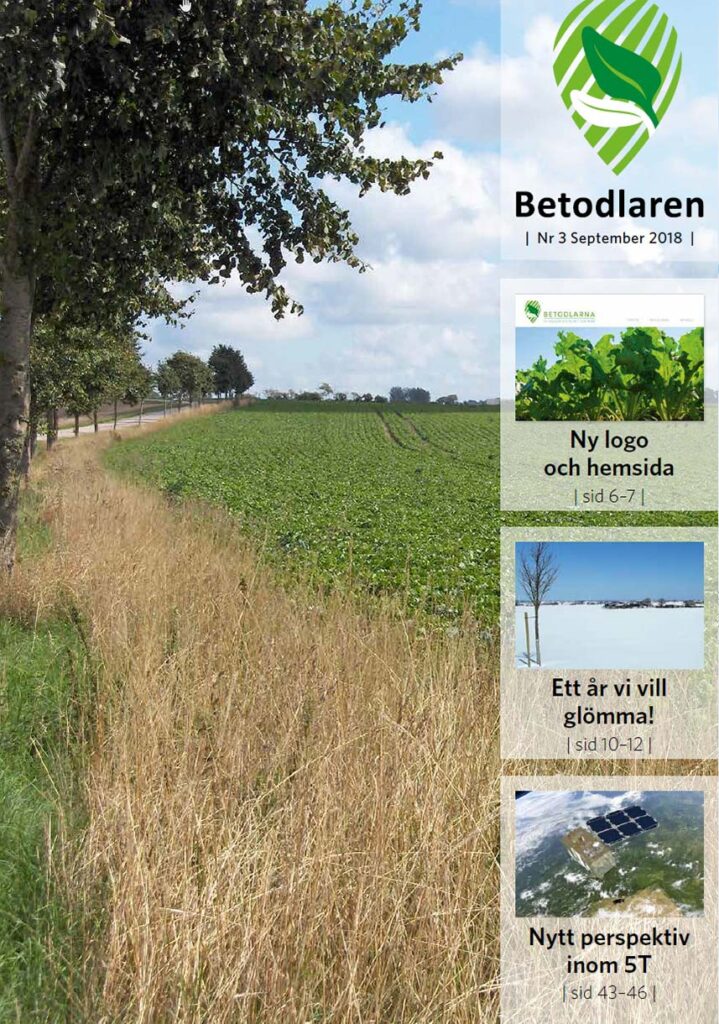 Betodlaren 2018:3, framsidan