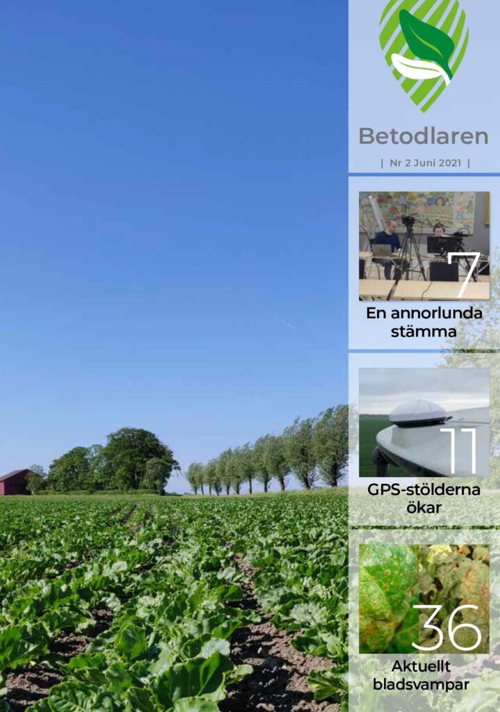 Läs/ladda ned detta nummer Betodlaren 2021:2, framsidan